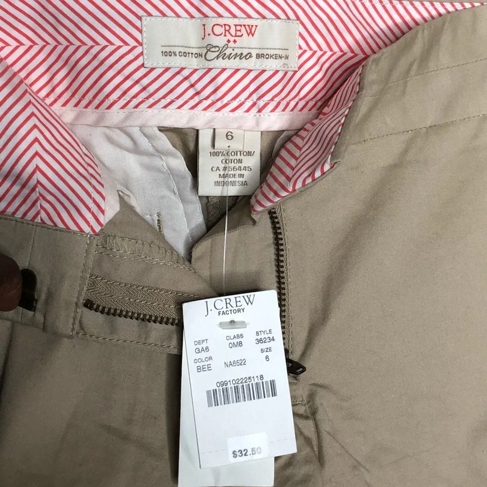 J.‎ Crew Chino Broken In NWT Shorts